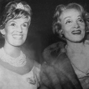 Dos mujeres que ayudaron a crear el mito: Lale Andersen y Marlene Dietrich, la colaboracionista y la disidente.